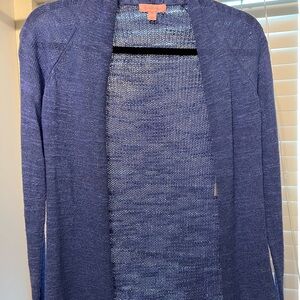 Elegant Blue Women's Sweater